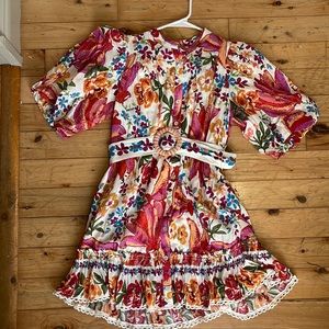 FARM Rio spring bananas dress